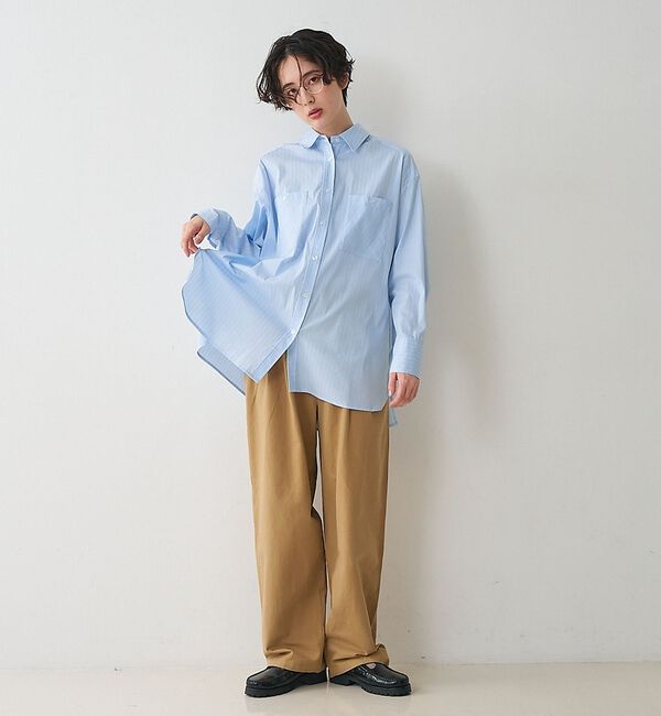 collex「パッチポケット バックギャザーシャツ」|シャツ・ブラウス|