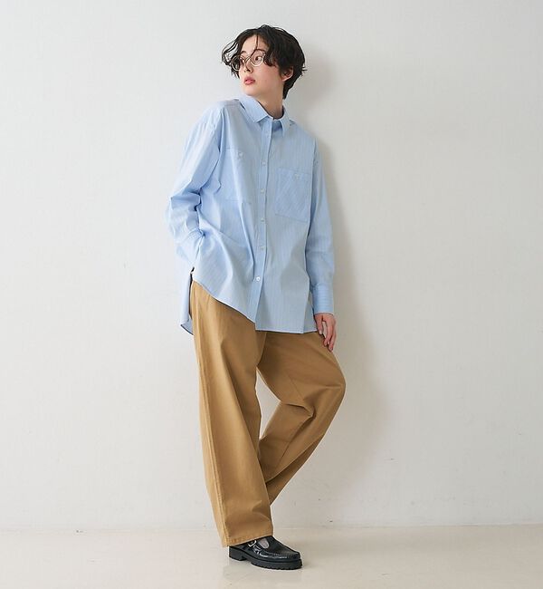 collex「パッチポケット バックギャザーシャツ」|シャツ・ブラウス|