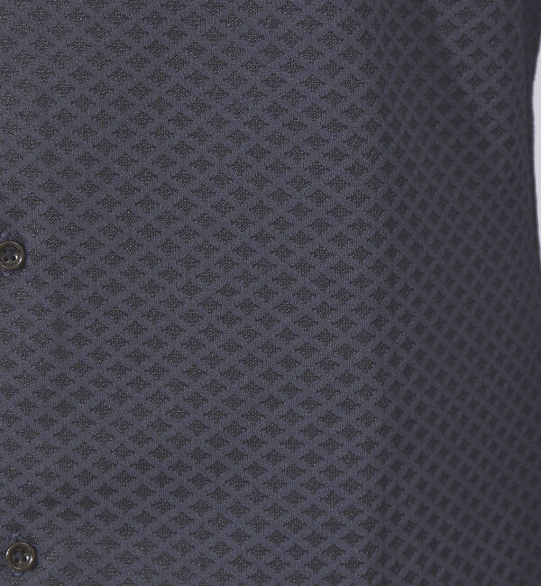 ABAHOUSE「【FLEX SHIRTS】ダイヤ柄 フクレジャカード シャツ」|シャツ・ブラウス|