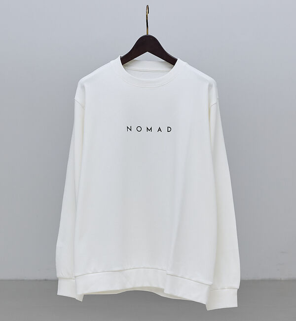 ABAHOUSE「【NOMAD】ベアポンチ ロゴ 長袖Tシャツ」|Tシャツ・カットソー|ホワイト