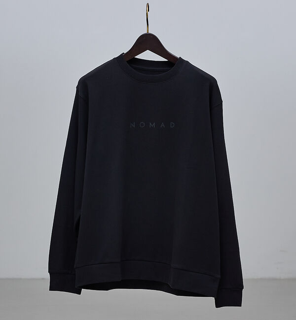 ABAHOUSE「【NOMAD】ベアポンチ ロゴ 長袖Tシャツ」|Tシャツ・カットソー|ブラック