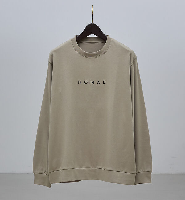ABAHOUSE「【NOMAD】ベアポンチ ロゴ 長袖Tシャツ」|Tシャツ・カットソー|モカ