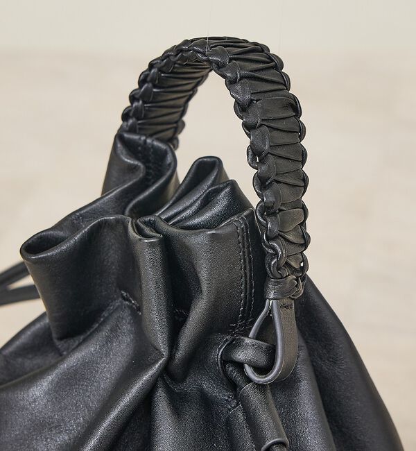 ABAHOUSE「【YArKA/ヤーカ】flat braided handle drawstrin」|ショルダー・メッセンジャー|