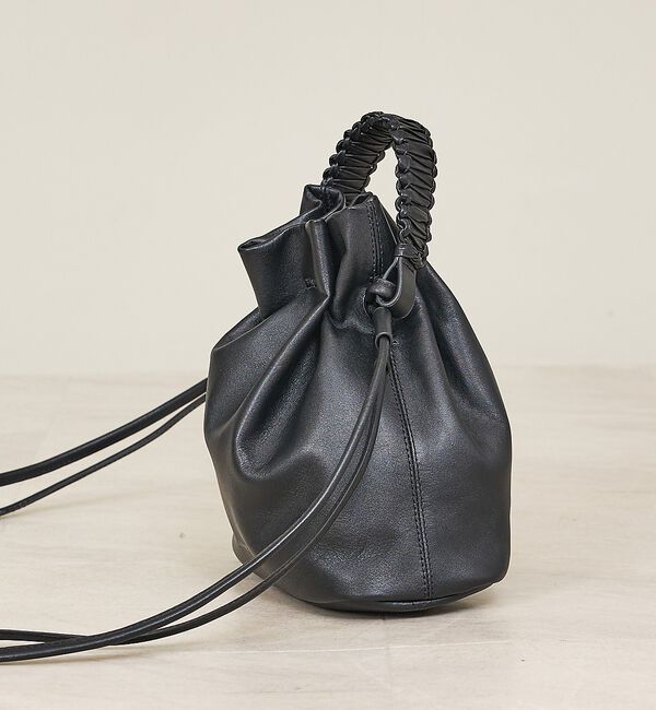 ABAHOUSE「【YArKA/ヤーカ】flat braided handle drawstrin」|ショルダー・メッセンジャー|