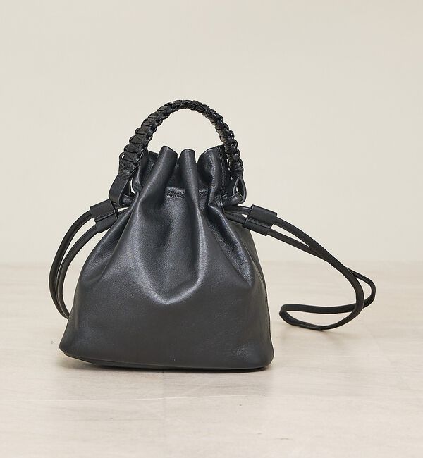 ABAHOUSE「【YArKA/ヤーカ】flat braided handle drawstrin」|ショルダー・メッセンジャー|