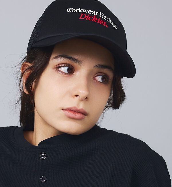 ABAHOUSE「【Dickies / ディッキーズ】MESSAGEMOTIFMESH　CAP/メ」|その他|
