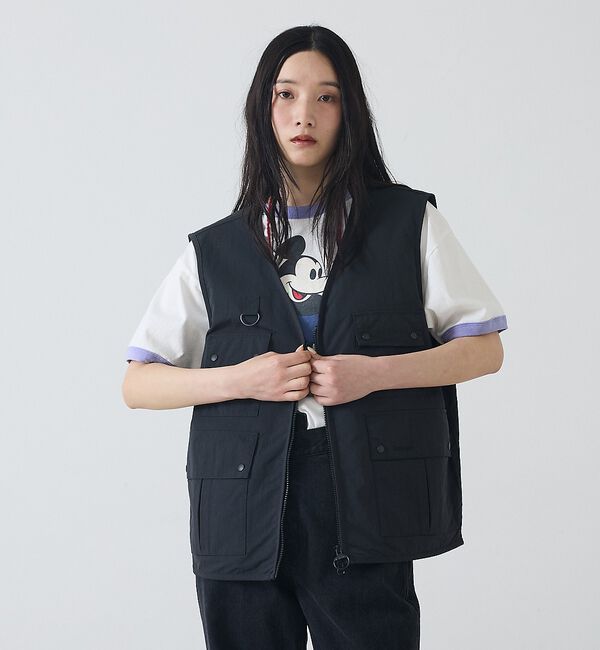 ABAHOUSE「【Barbour / バブアー】フィッシングベスト/Fly Fishing Ve」|ブルゾン・スタジャン|