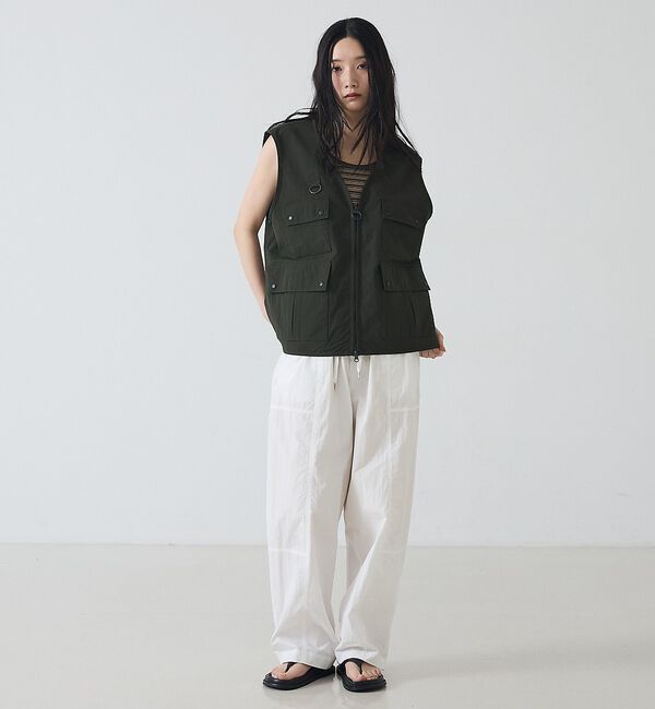 ABAHOUSE「【Barbour / バブアー】フィッシングベスト/Fly Fishing Ve」|ブルゾン・スタジャン|