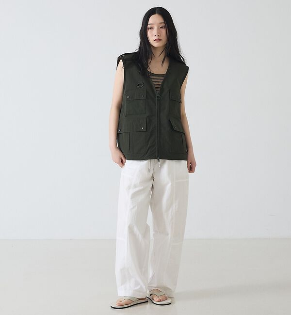 ABAHOUSE「【Barbour / バブアー】フィッシングベスト/Fly Fishing Ve」|ブルゾン・スタジャン|