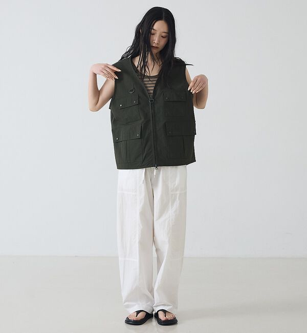 ABAHOUSE「【Barbour / バブアー】フィッシングベスト/Fly Fishing Ve」|ブルゾン・スタジャン|
