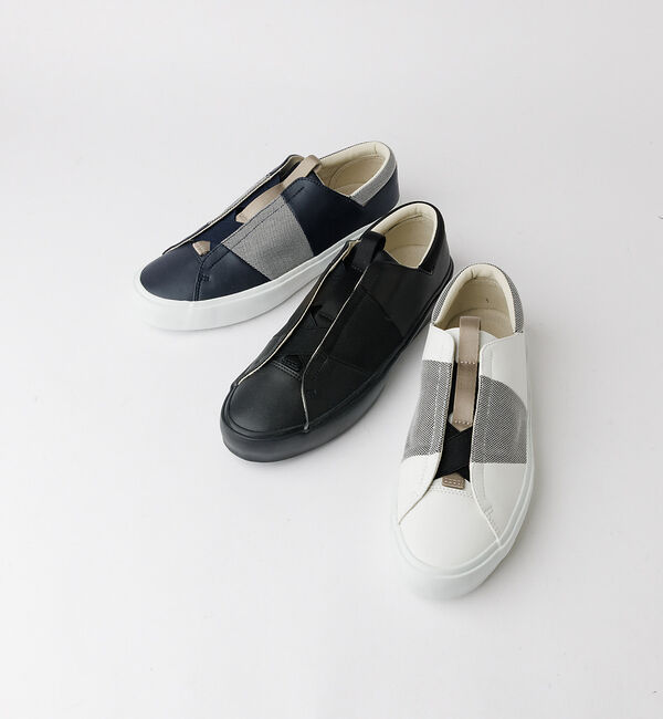 alfredoBANNISTER「【26S/S】比翼 スリッポン スニーカー」|スニーカー|