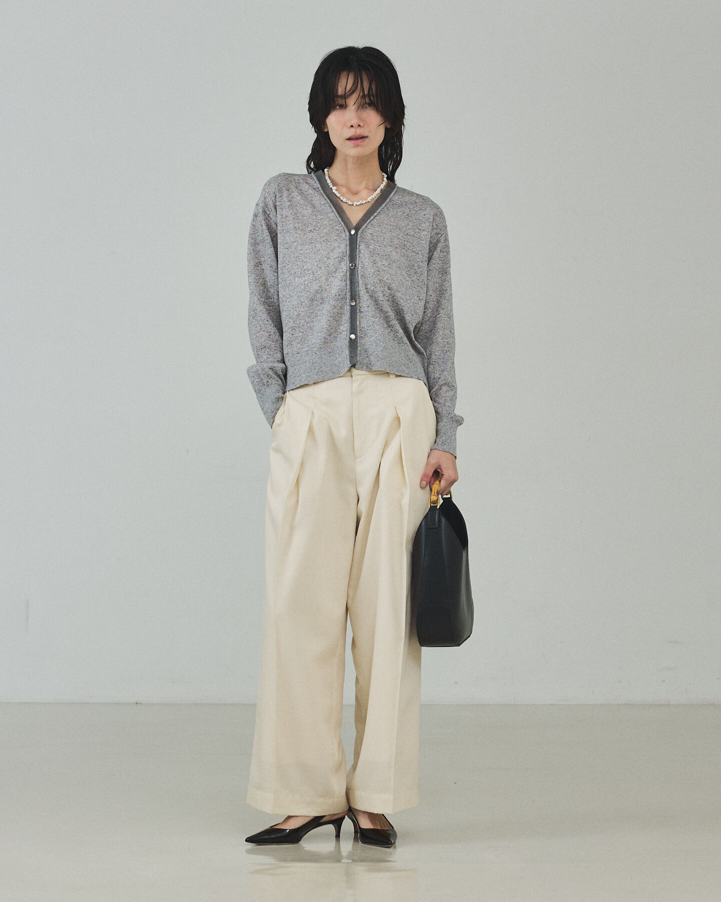 qualite「【Oggi掲載・セットアップ対応】テンセルハイツイストワイドパンツ」|その他|