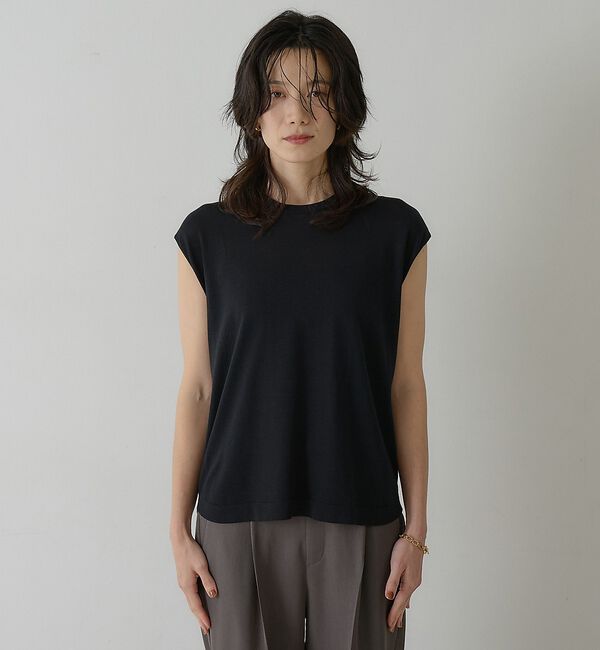 qualite「テンセルウールフレンチプルオーバー」|Tシャツ・カットソー|
