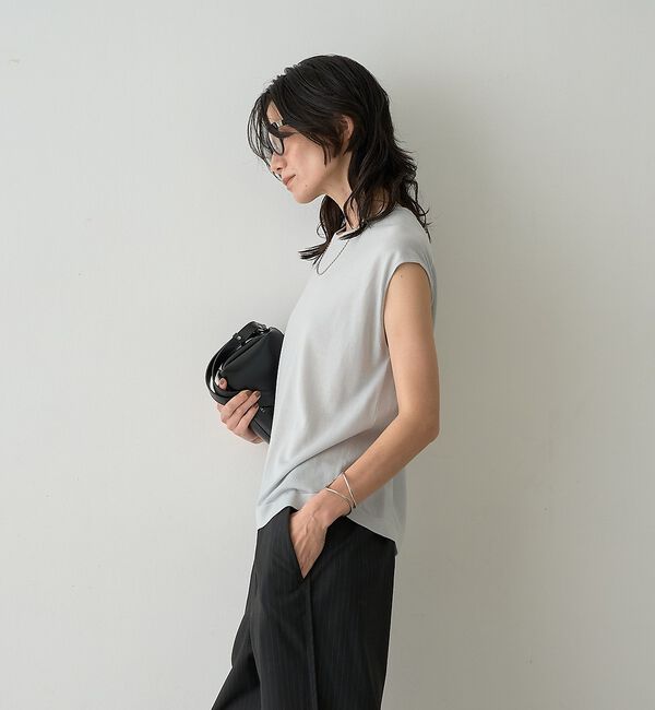qualite「テンセルウールフレンチプルオーバー」|Tシャツ・カットソー|