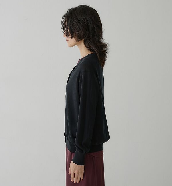 qualite「テンセルウールカシュクールカーディガン」|カーディガン|