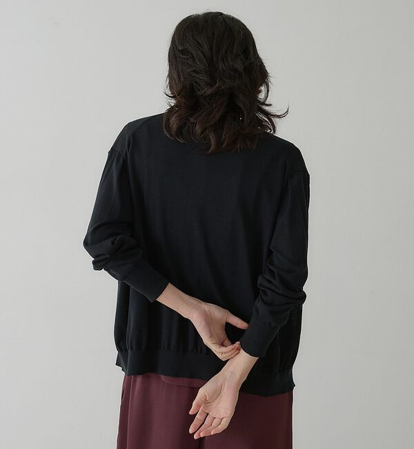 qualite「テンセルウールカシュクールカーディガン」|カーディガン|