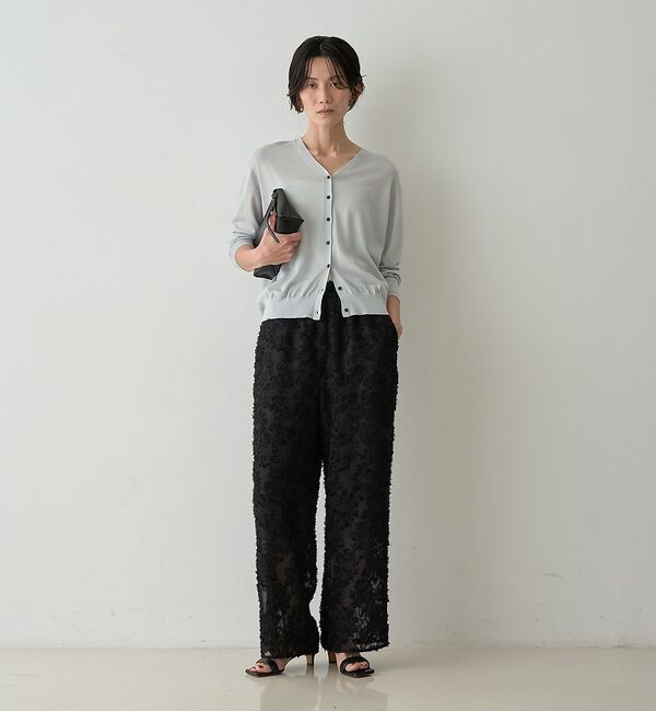 qualite「テンセルウールカシュクールカーディガン」|カーディガン|