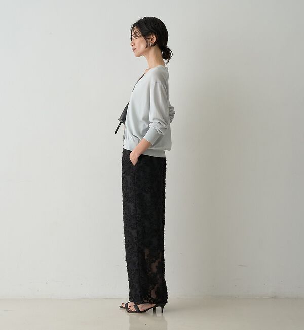 qualite「テンセルウールカシュクールカーディガン」|カーディガン|