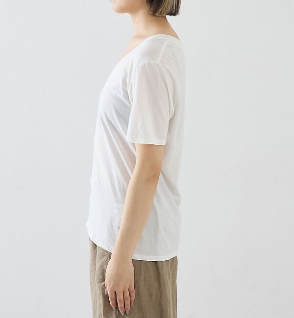 The Store by C' 「【COCUCA】Vネックカットプルオーバー」|Tシャツ・カットソー|