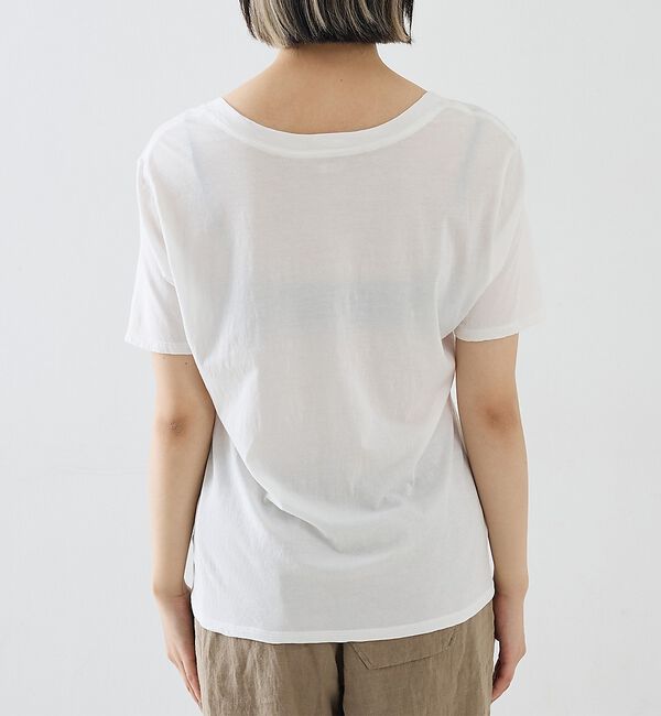 The Store by C' 「【COCUCA】Vネックカットプルオーバー」|Tシャツ・カットソー|