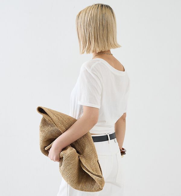 The Store by C' 「【COCUCA】Vネックカットプルオーバー」|Tシャツ・カットソー|