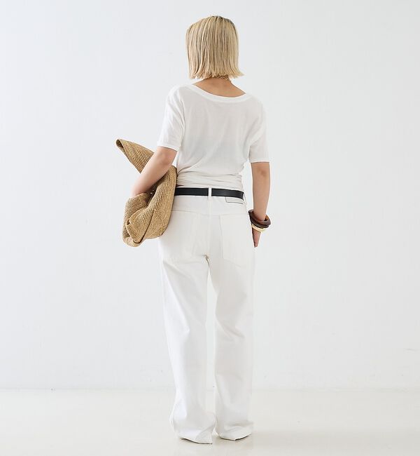 The Store by C' 「【COCUCA】Vネックカットプルオーバー」|Tシャツ・カットソー|