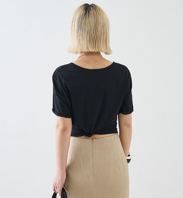 The Store by C' 「【COCUCA】Vネックカットプルオーバー」|Tシャツ・カットソー|