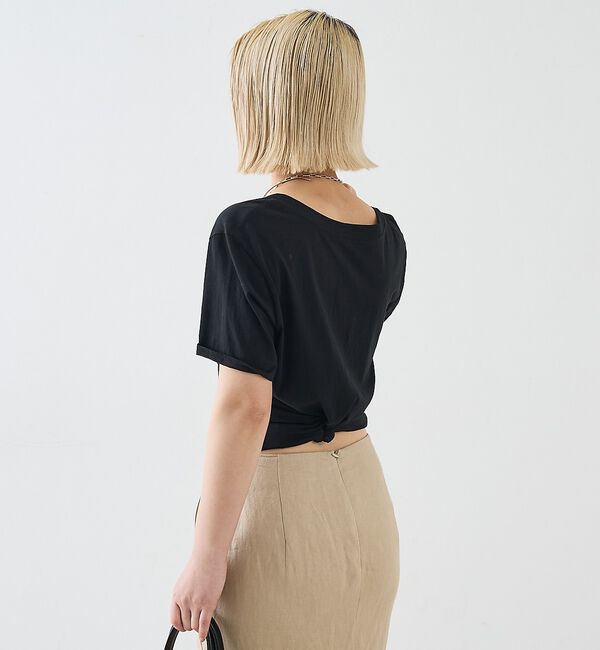 The Store by C' 「【COCUCA】Vネックカットプルオーバー」|Tシャツ・カットソー|