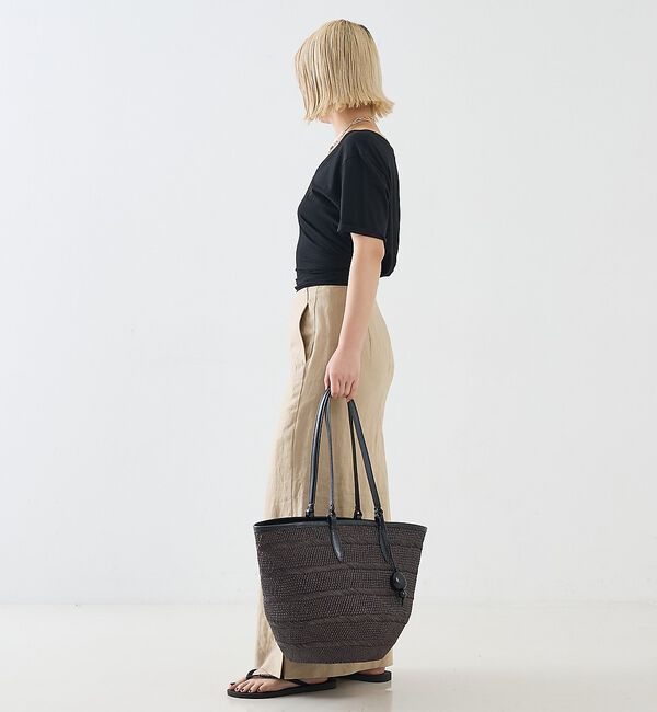 The Store by C' 「【COCUCA】Vネックカットプルオーバー」|Tシャツ・カットソー|