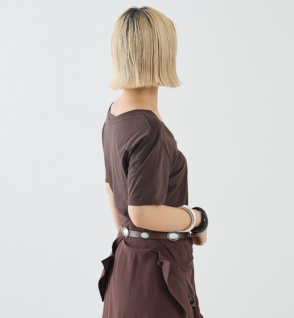 The Store by C' 「【COCUCA】Vネックカットプルオーバー」|Tシャツ・カットソー|