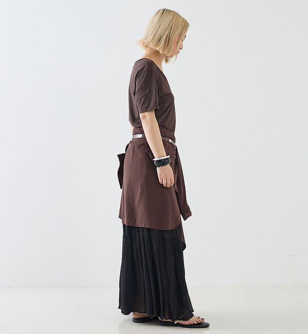 The Store by C' 「【COCUCA】Vネックカットプルオーバー」|Tシャツ・カットソー|