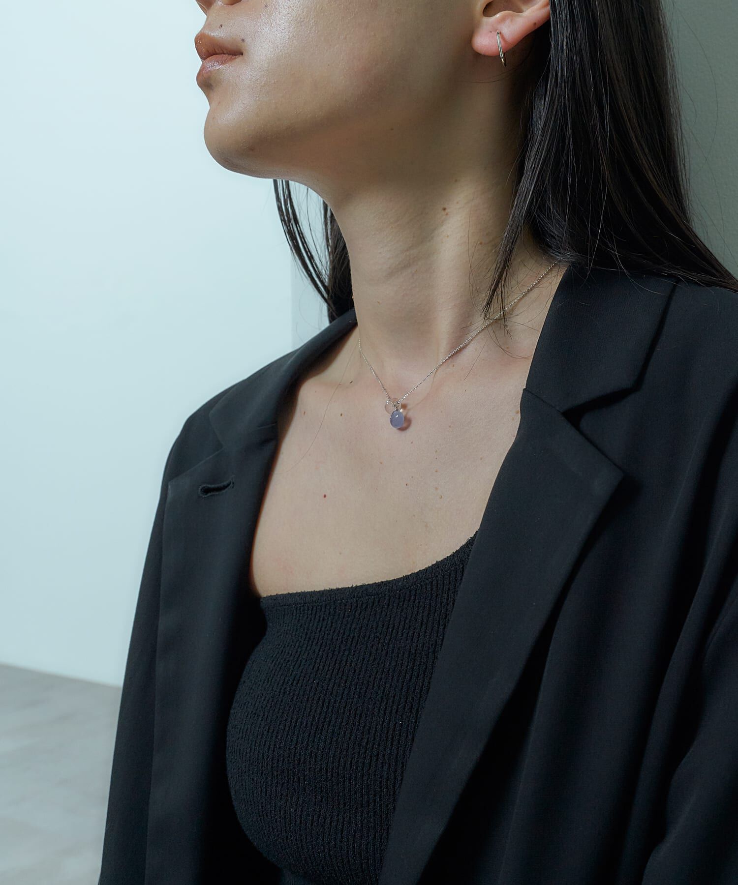 SMELLY「SMELLY so&rsquo;　blue chalcedony  necklace」|ネックレス|