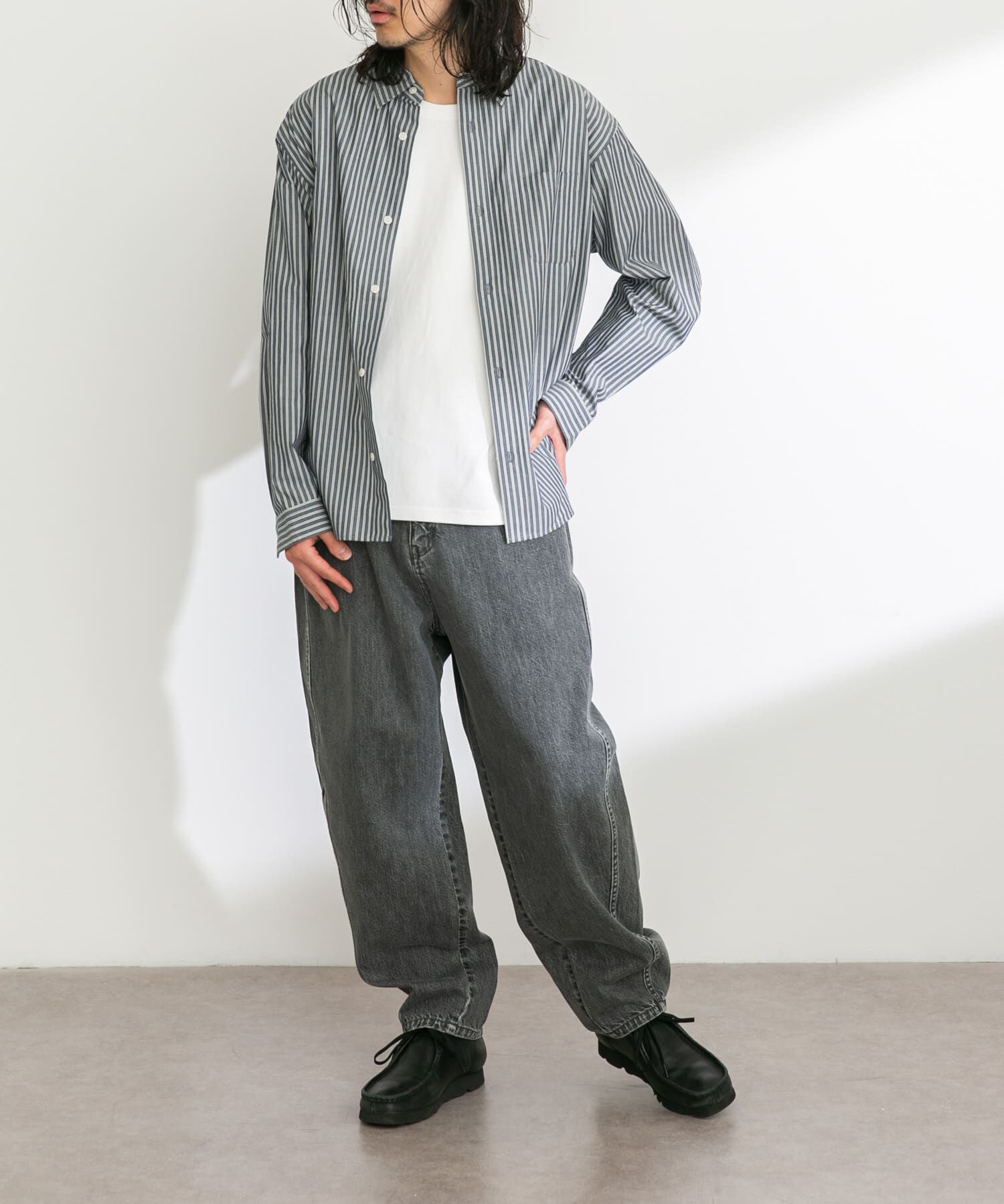 Sonny Label 「デニムバレルパンツ」|デニム|