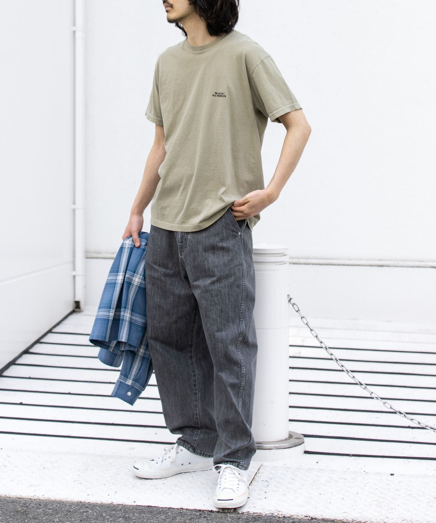 Sonny Label 「デニムバレルパンツ」|デニム|