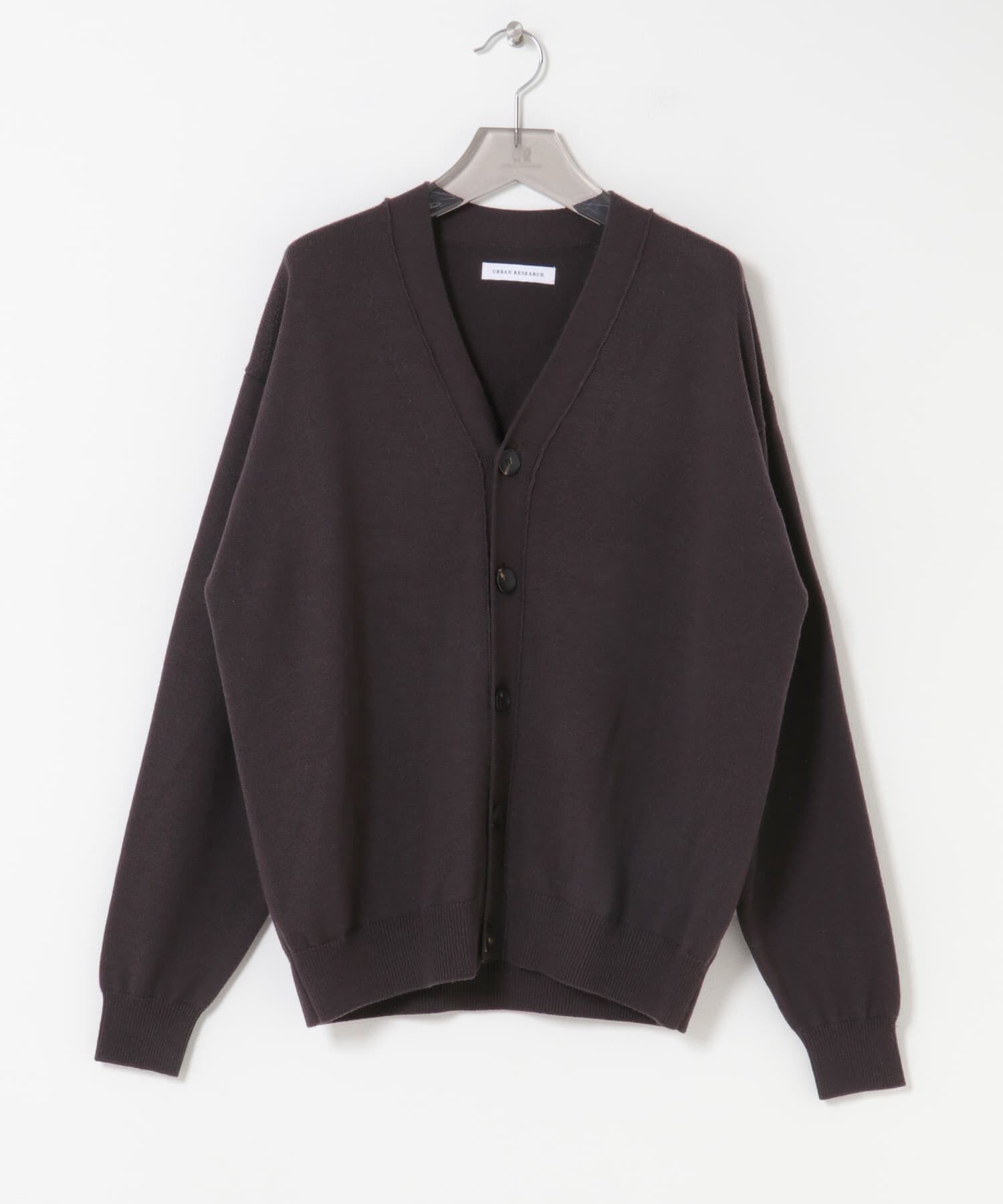 URBAN RESEARCH「CASH FEEL W/MID CARDIGAN」|カーディガン|