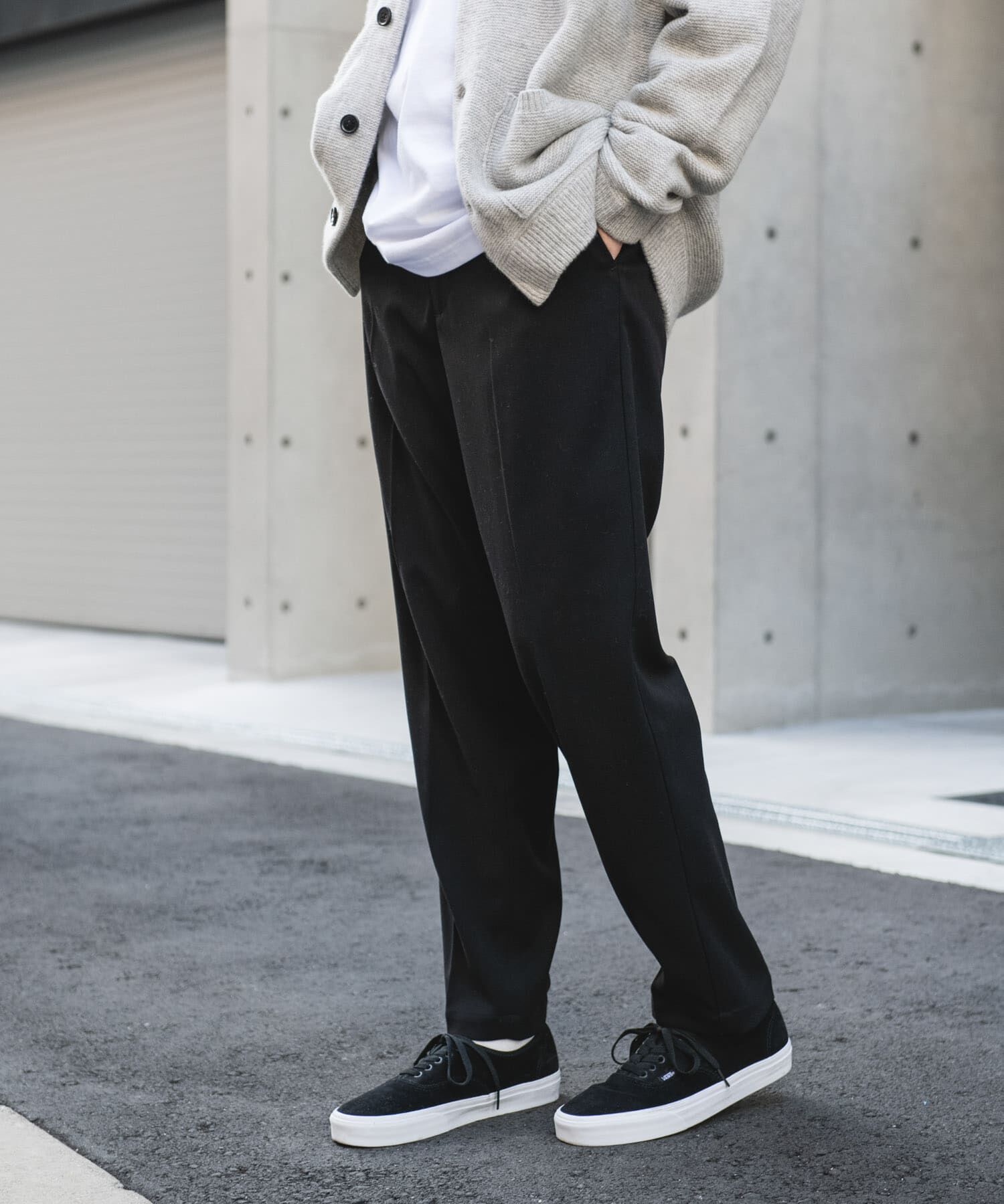 URBAN RESEARCH DOORS「ウールライクテーパードトラウザー」|その他|