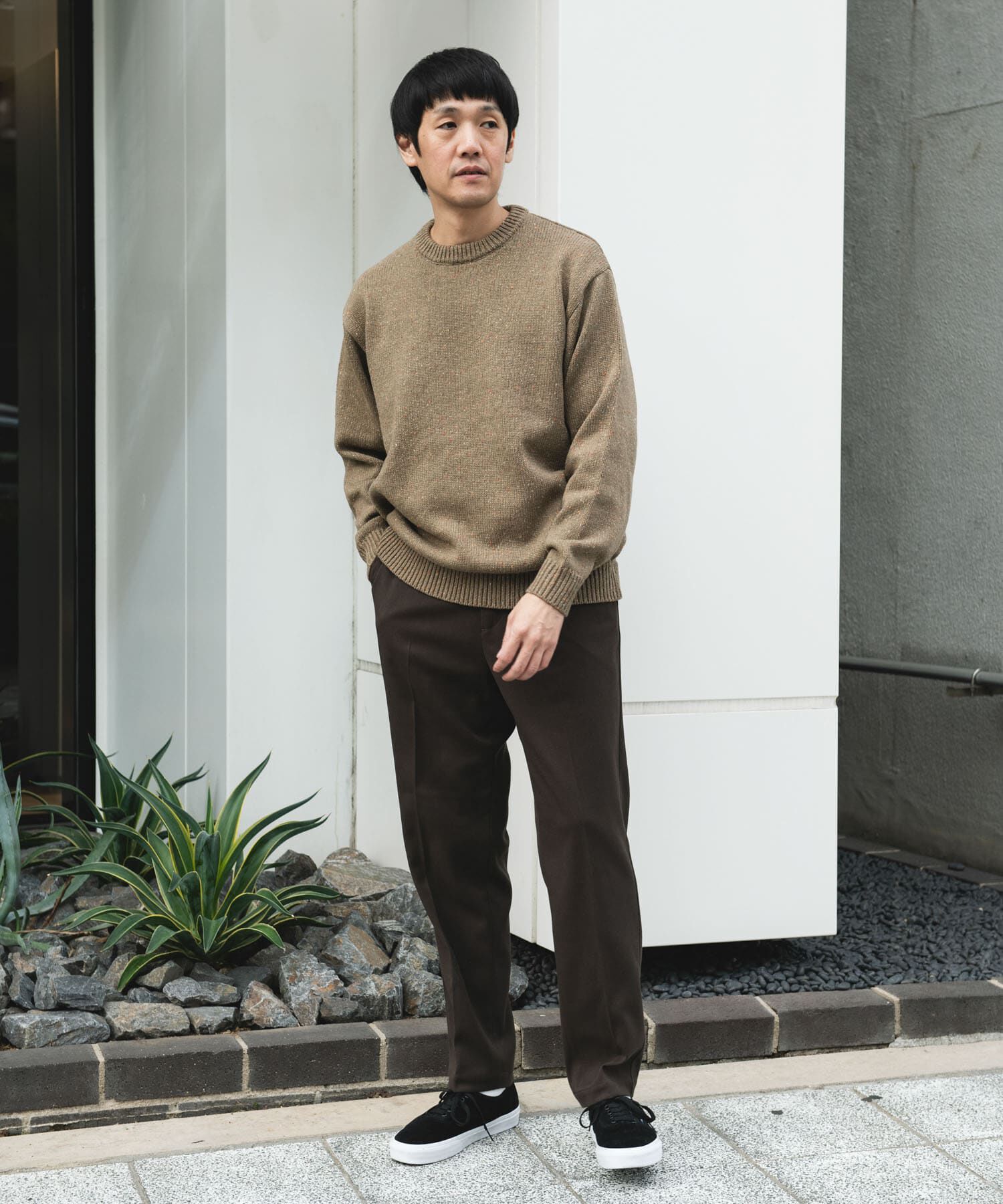 URBAN RESEARCH DOORS「ウールライクテーパードトラウザー」|その他|