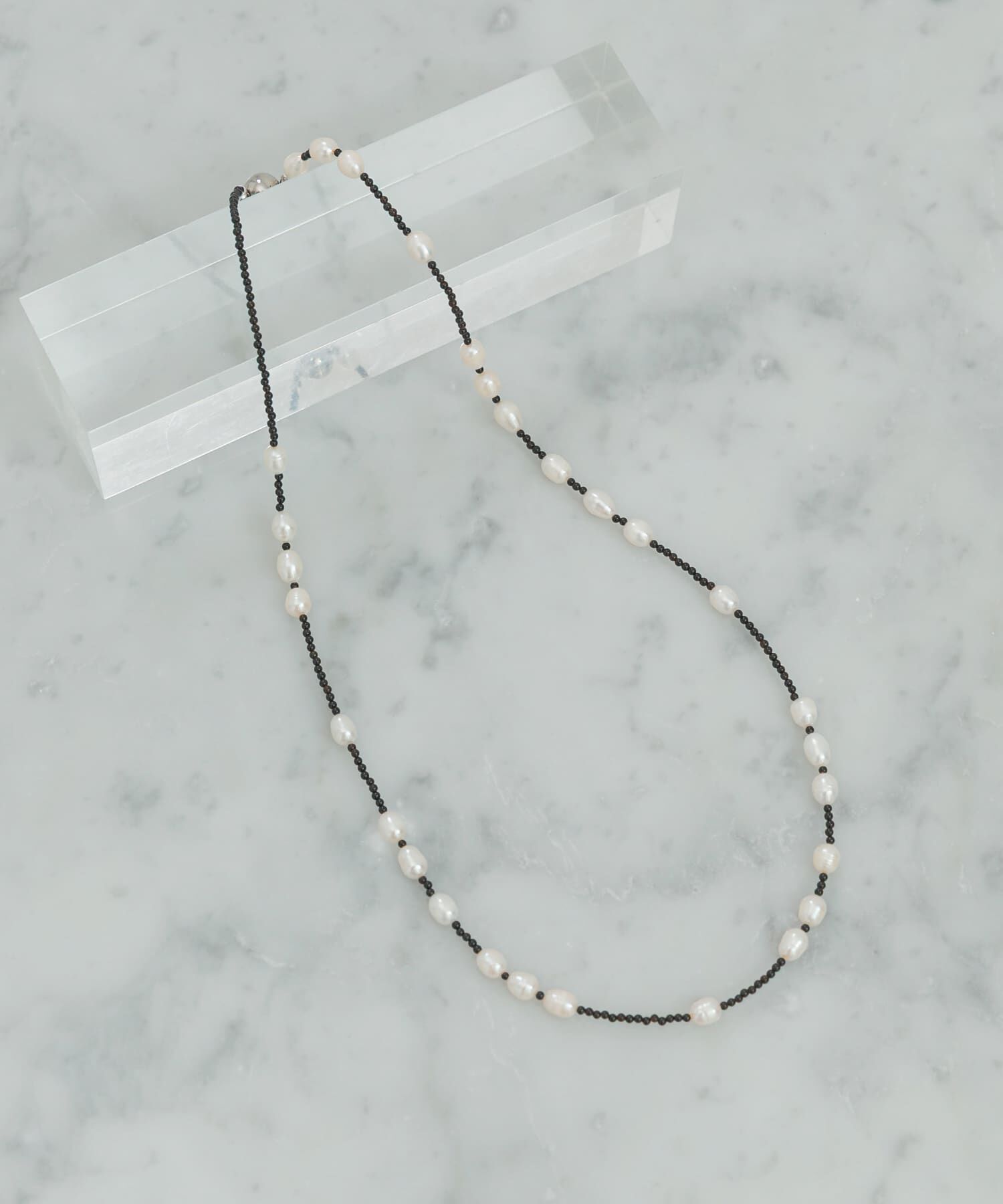 URBAN RESEARCH ROSSO「in mood　ONX&RICEPRL 60CM NECKLACE」|ネックレス|