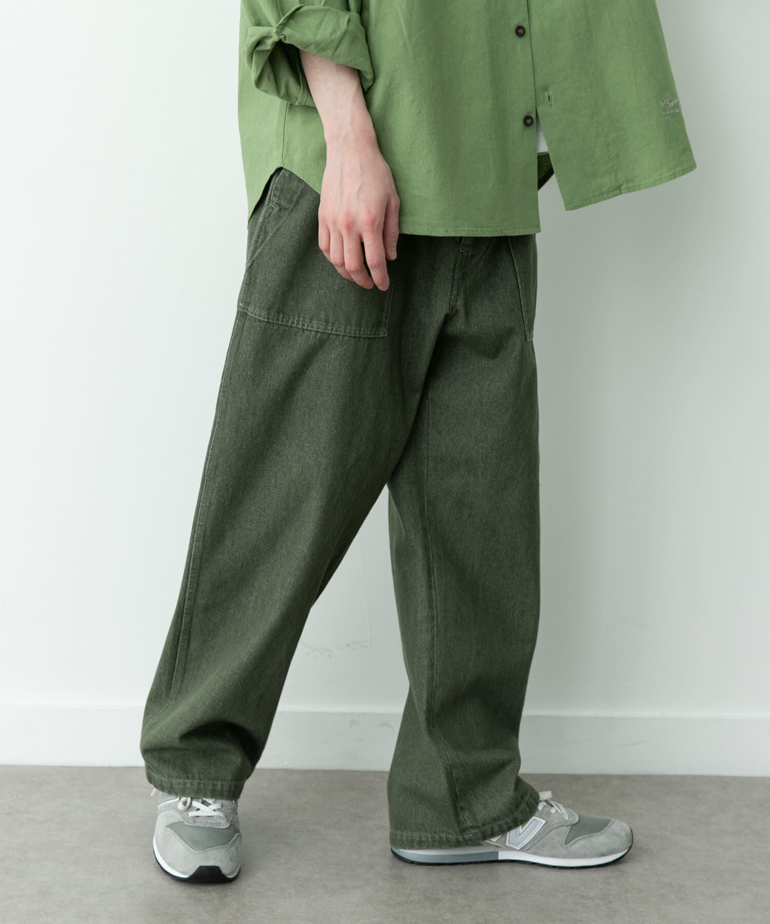 Sonny Label 「ARMY TWILL　DENIM BAKER PANTS」|デニム|