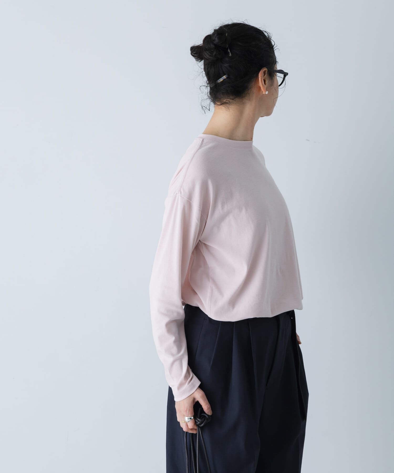 かぐれ「ドライコットンルーズカットソー」|Tシャツ・カットソー|
