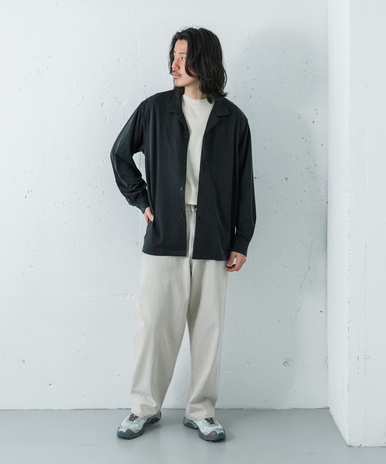 URBAN RESEARCH「『洗濯可』WASHABLE CUPRO O/C SHIRTS」|シャツ・ブラウス|