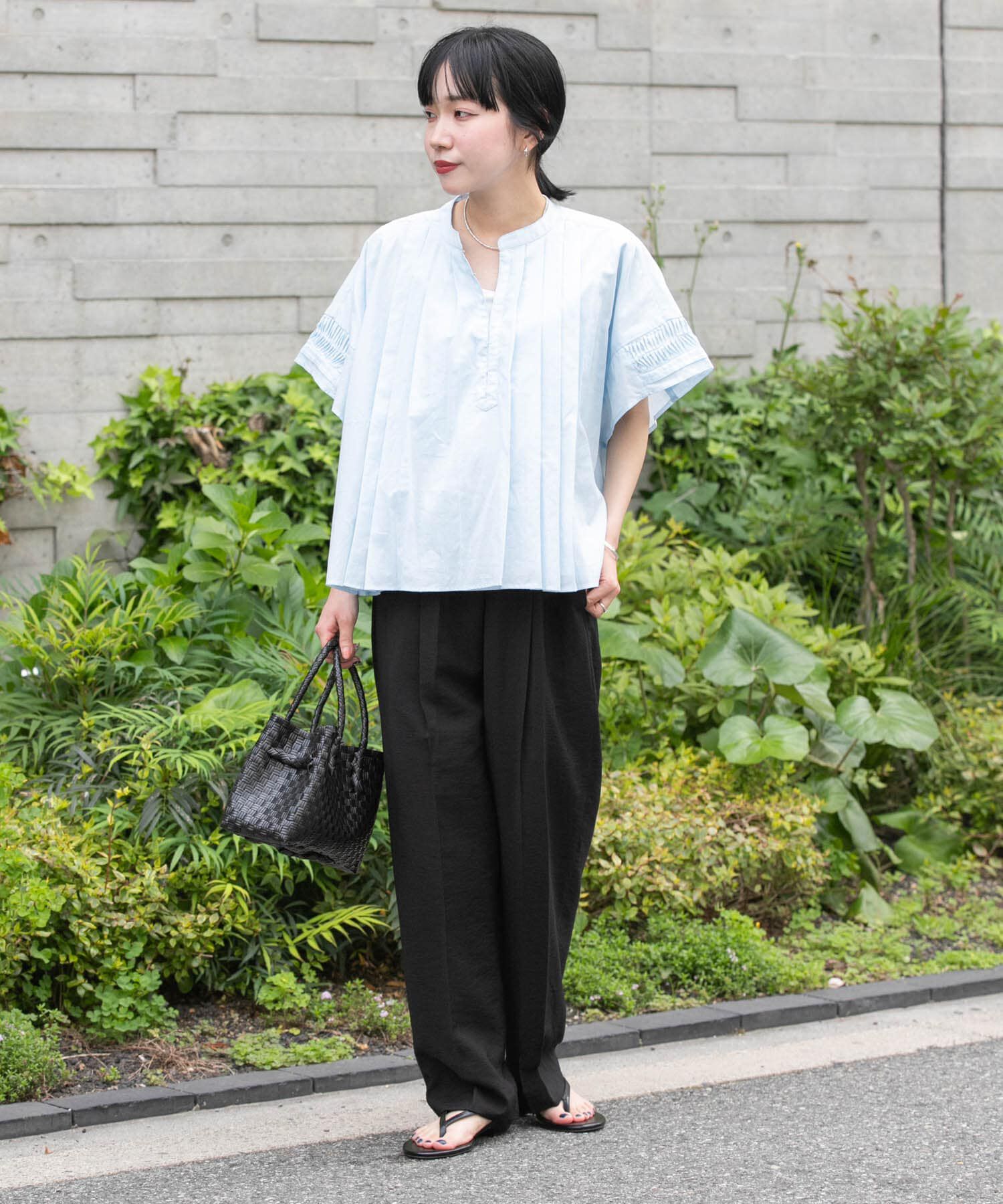URBAN RESEARCH「『3サイズ展開』ポプリンイージーテーパードパンツ」|その他|