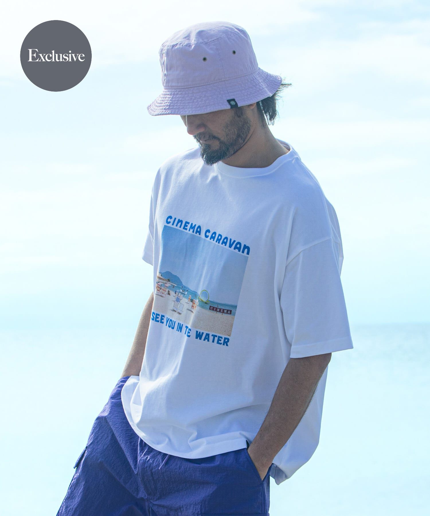 Sonny Label 「CINEMACARAVAN&times;MAGIC NUMBER&times;Sonny Label　コラボTシャツ3」|Tシャツ・カットソー|ブルー