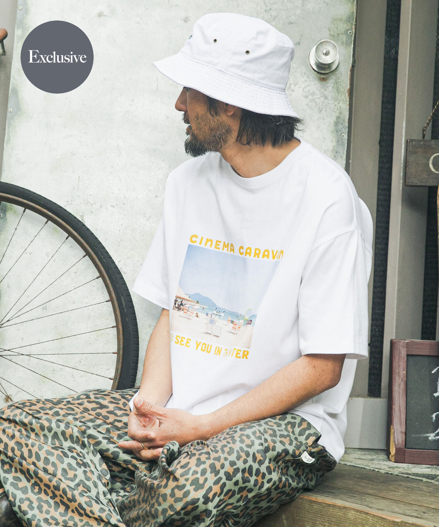Sonny Label 「CINEMACARAVAN&times;MAGIC NUMBER&times;Sonny Label　コラボTシャツ3」|Tシャツ・カットソー|イエロー