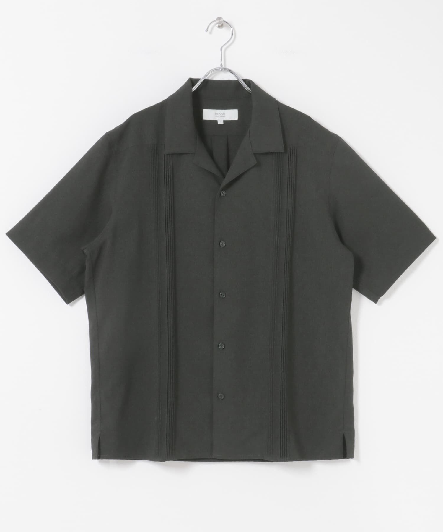 URBAN RESEARCH ROSSO「『セットアップ対応』『防シワ』サマーウール調キューバシャツ」|シャツ・ブラウス|