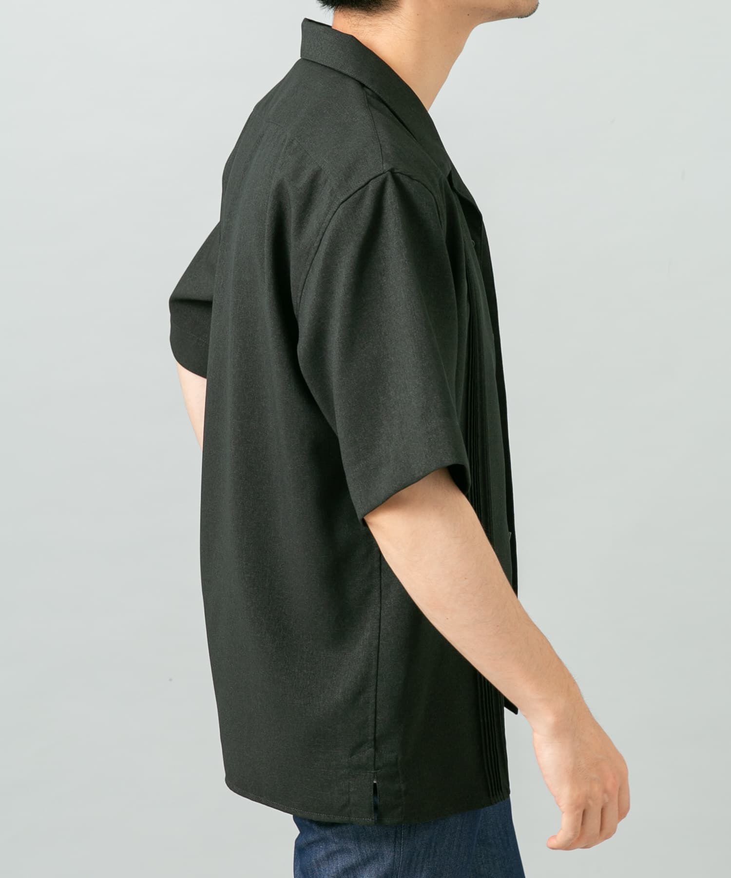 URBAN RESEARCH ROSSO「『セットアップ対応』『防シワ』サマーウール調キューバシャツ」|シャツ・ブラウス|