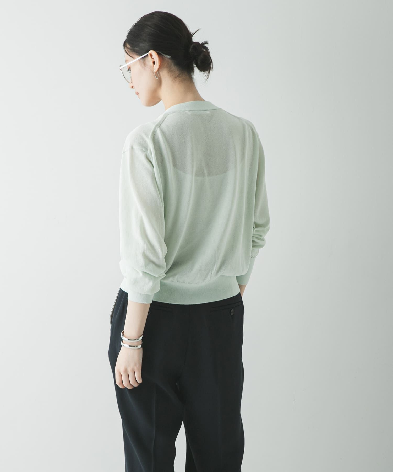 URBAN RESEARCH「UVカット加工Vネックカーディガン」|カーディガン|