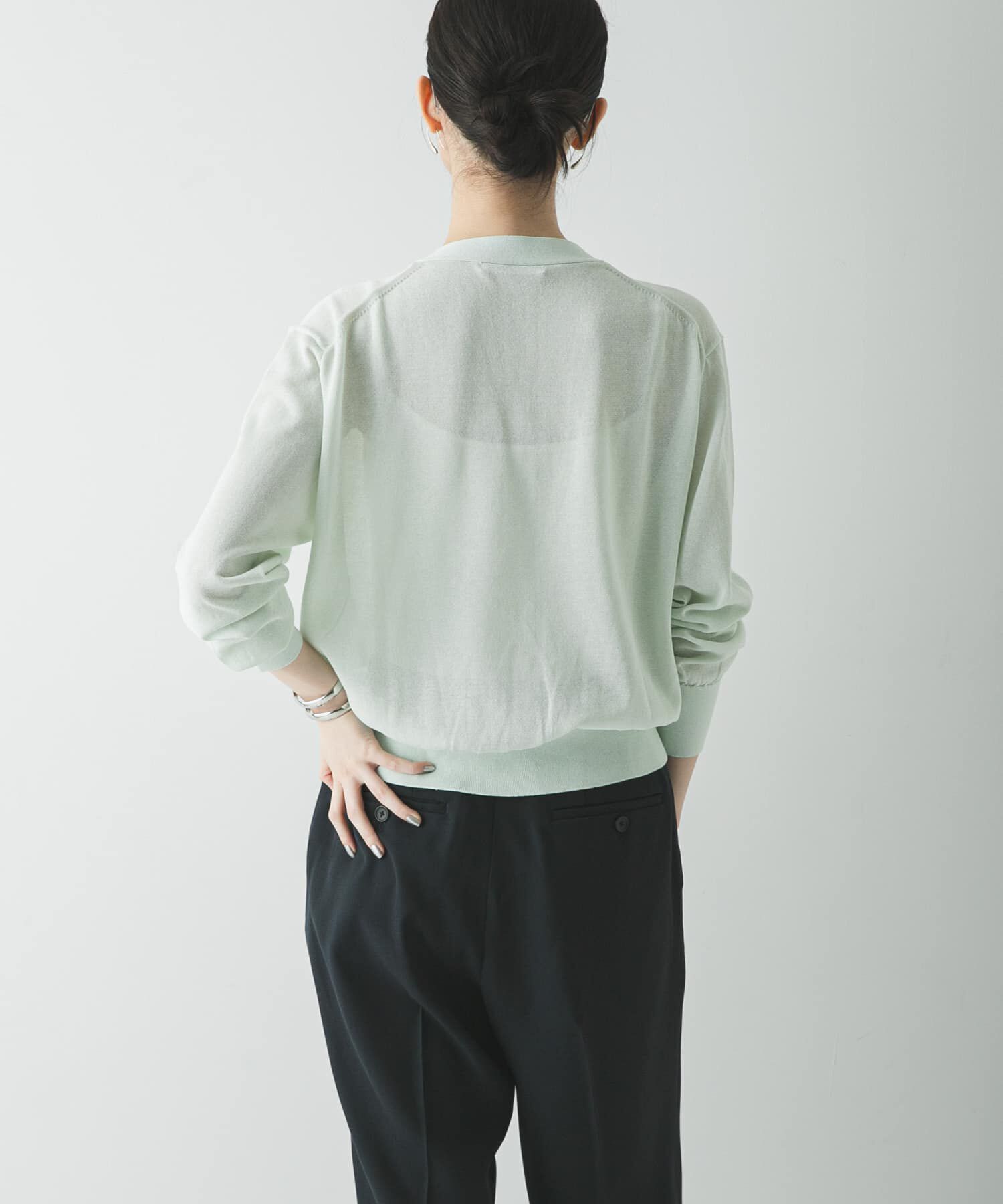 URBAN RESEARCH「UVカット加工Vネックカーディガン」|カーディガン|