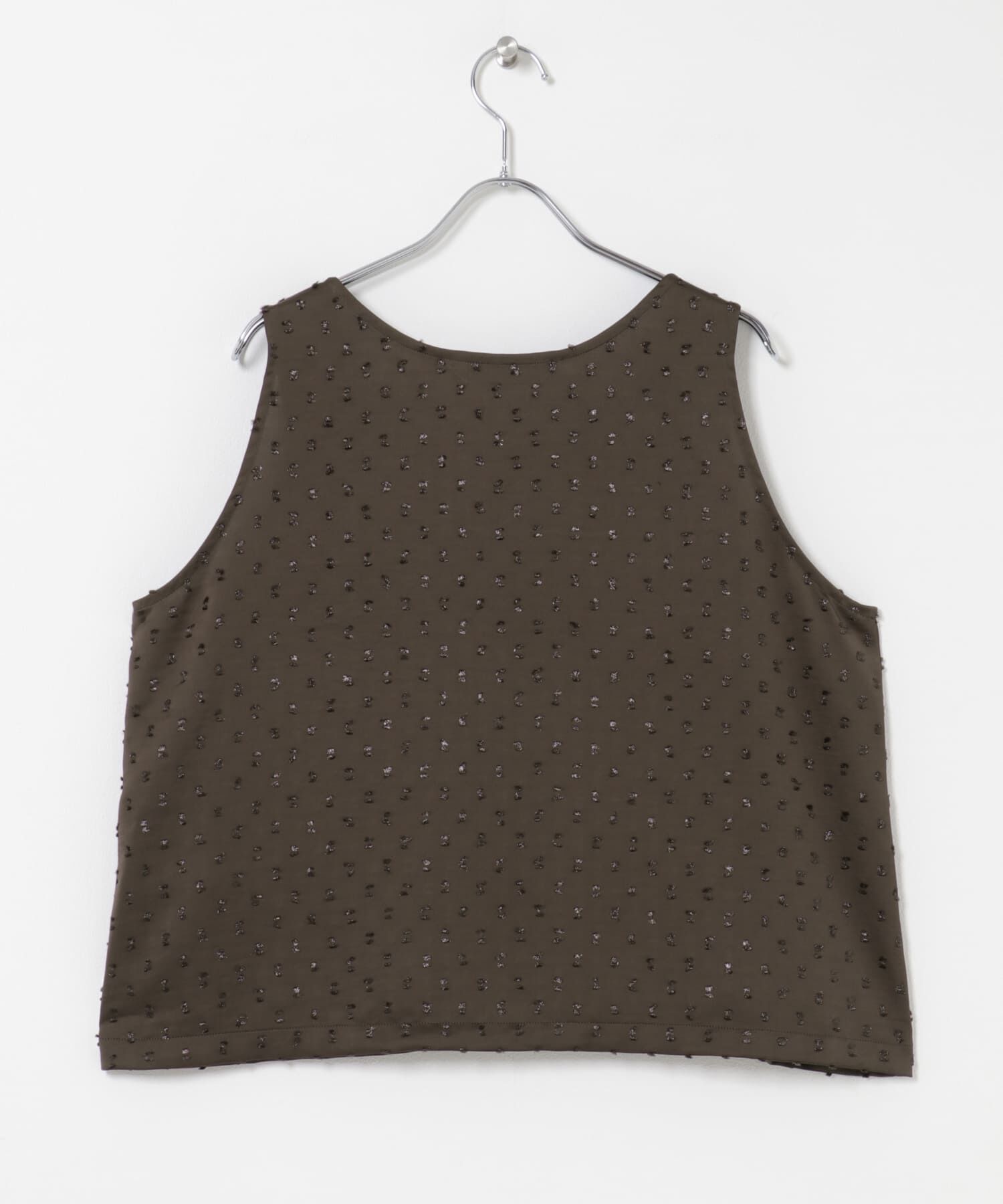 URBAN RESEARCH DOORS「mizuiro-ind　SATIN JQ TANK TOP」|タンクトップ|
