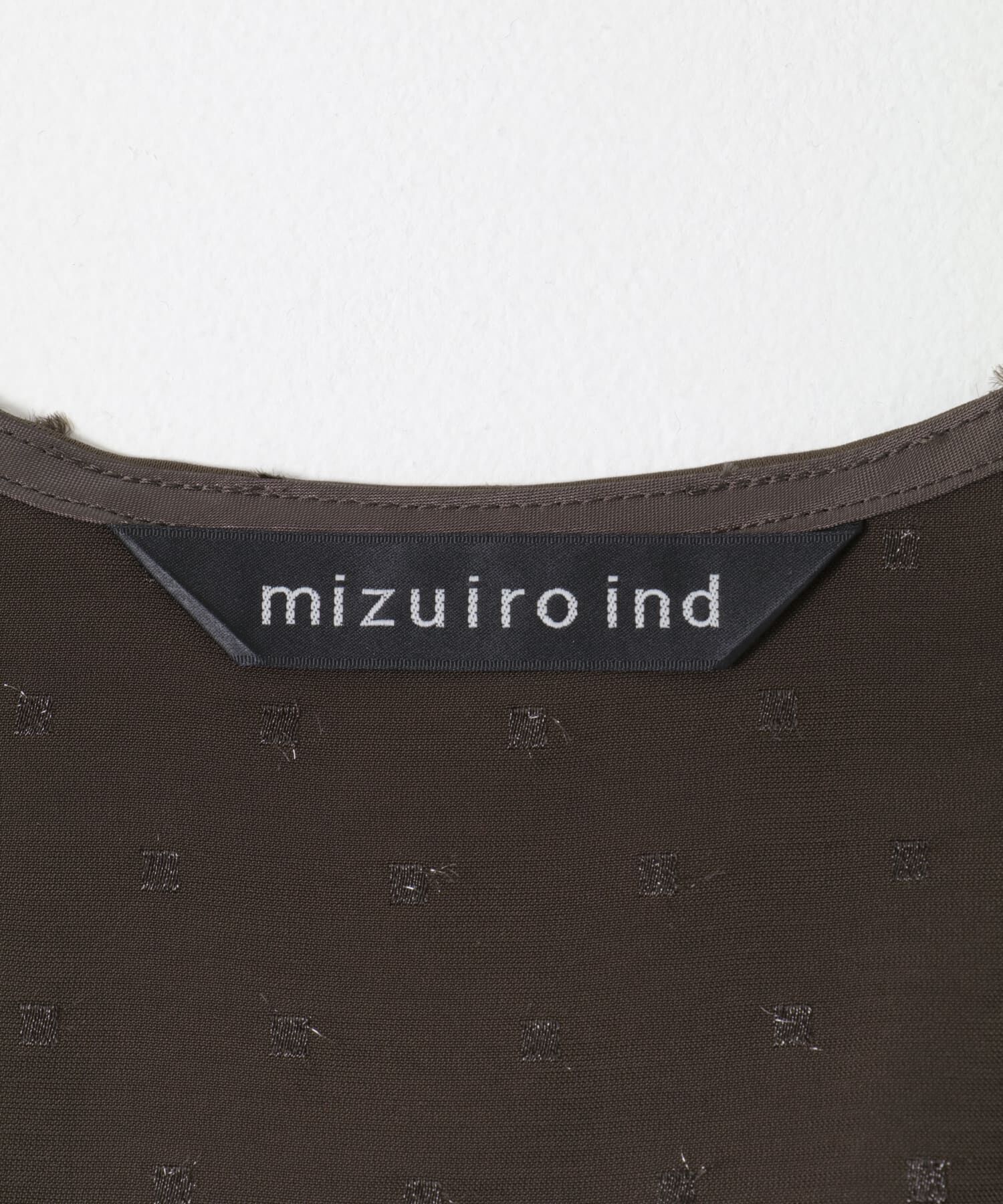 URBAN RESEARCH DOORS「mizuiro-ind　SATIN JQ TANK TOP」|タンクトップ|